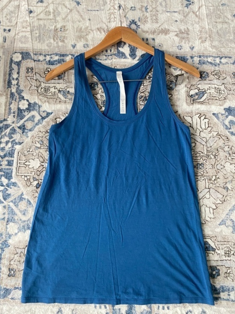 Lululemon Athletica Classic Racerback Tank Top in Deep Blue